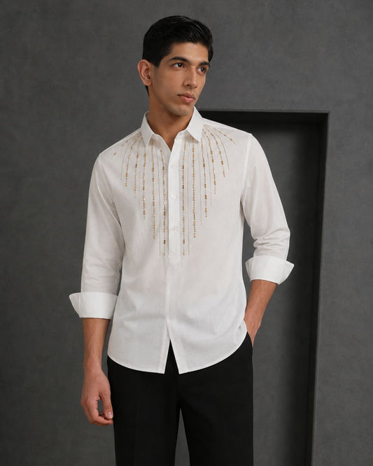 Stonework White Shirt