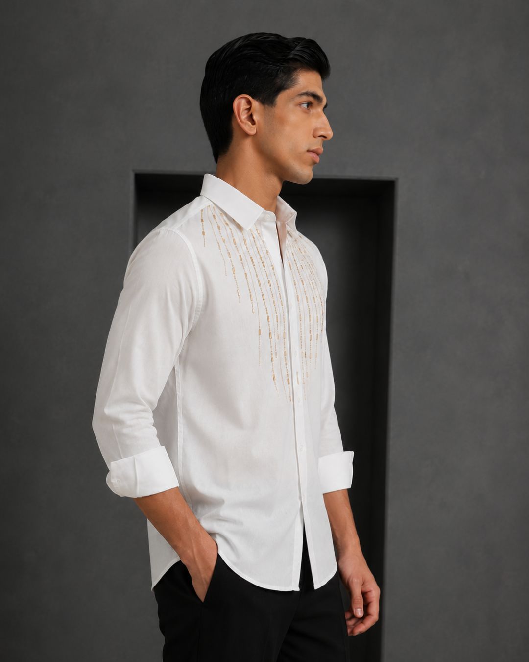 Stonework White Shirt