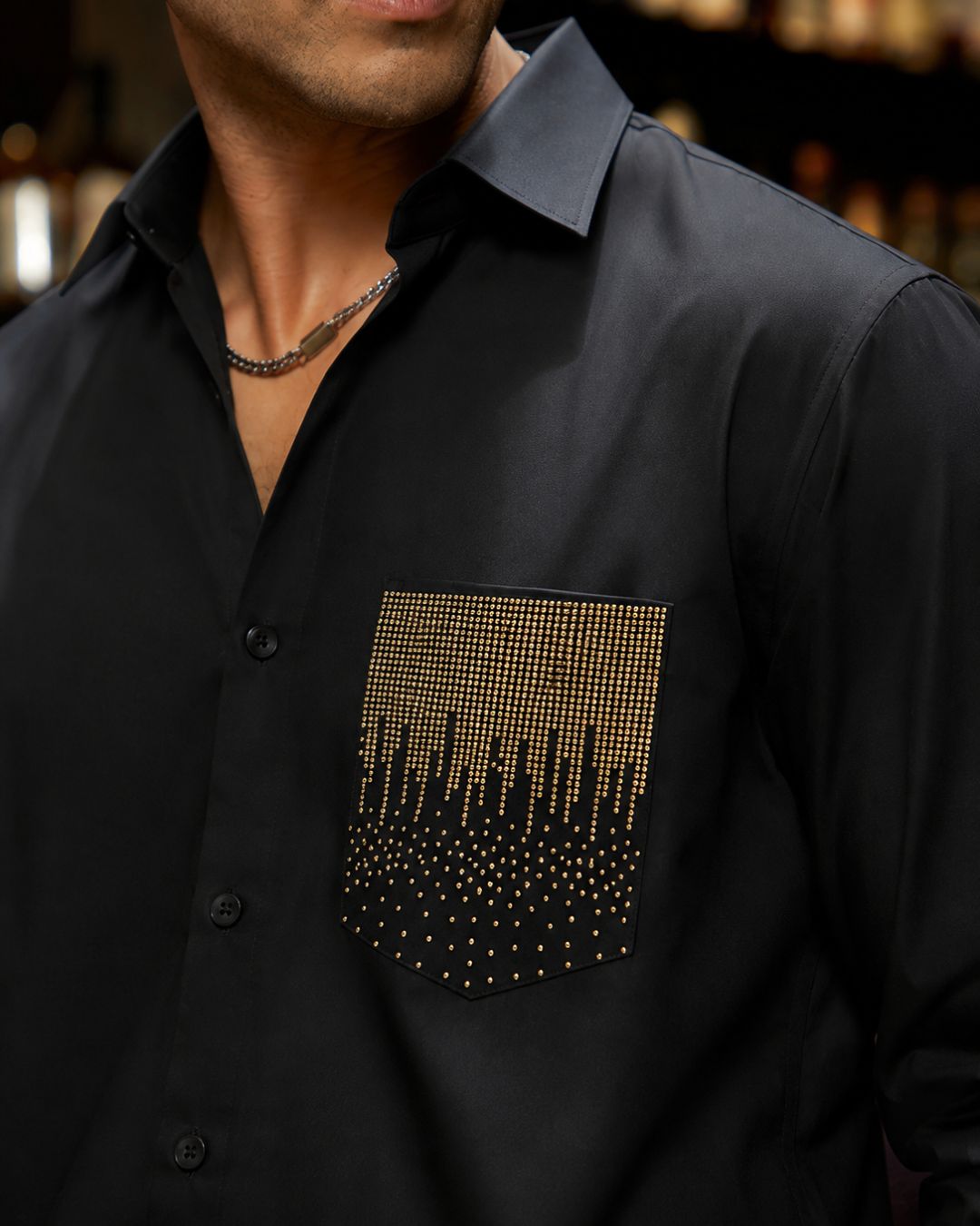 Stonework Black Shirt