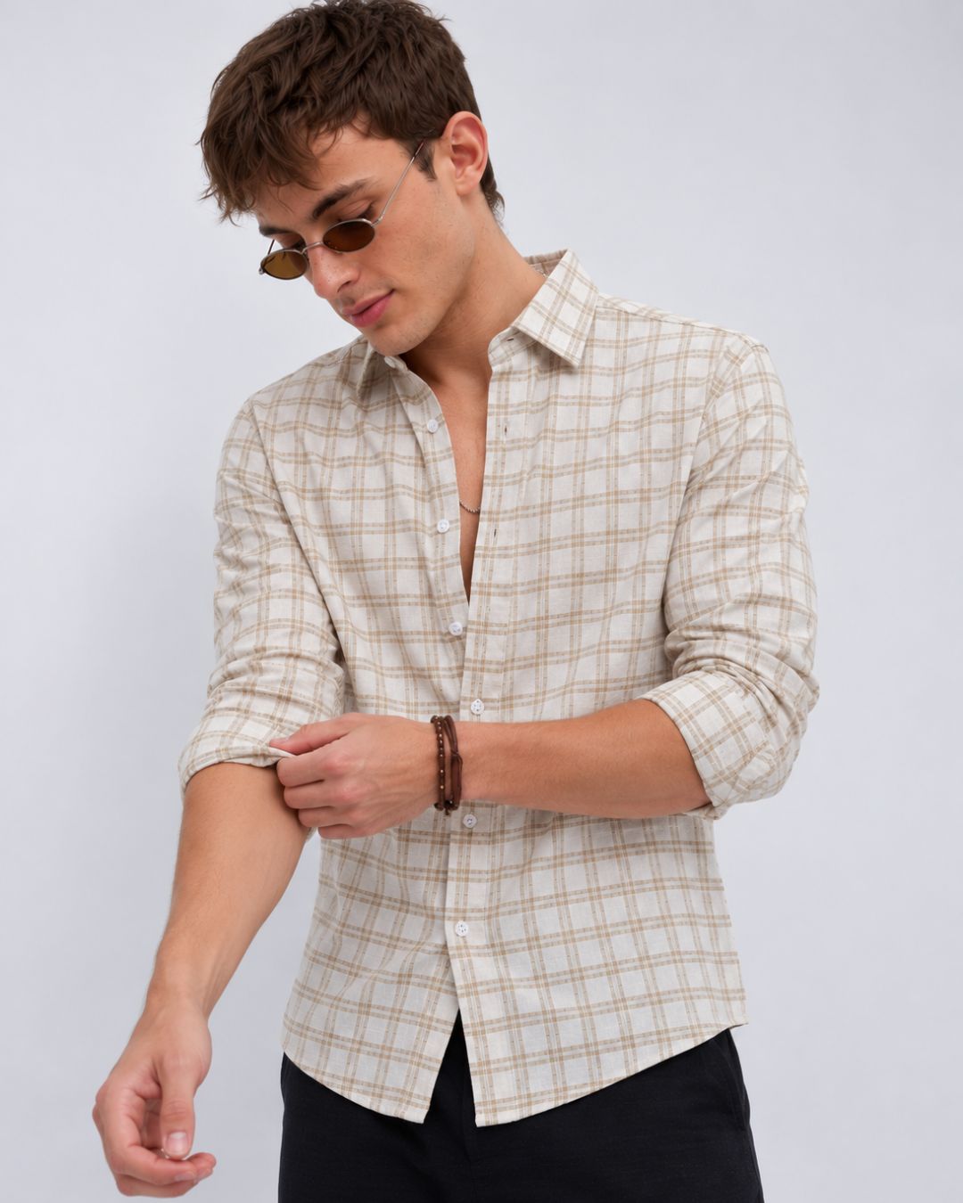 Checks Linen FS Shirt