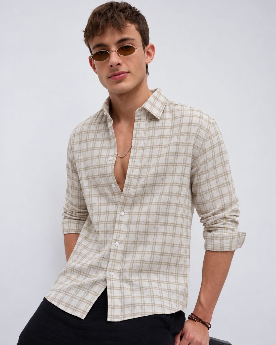 Checks Linen FS Shirt