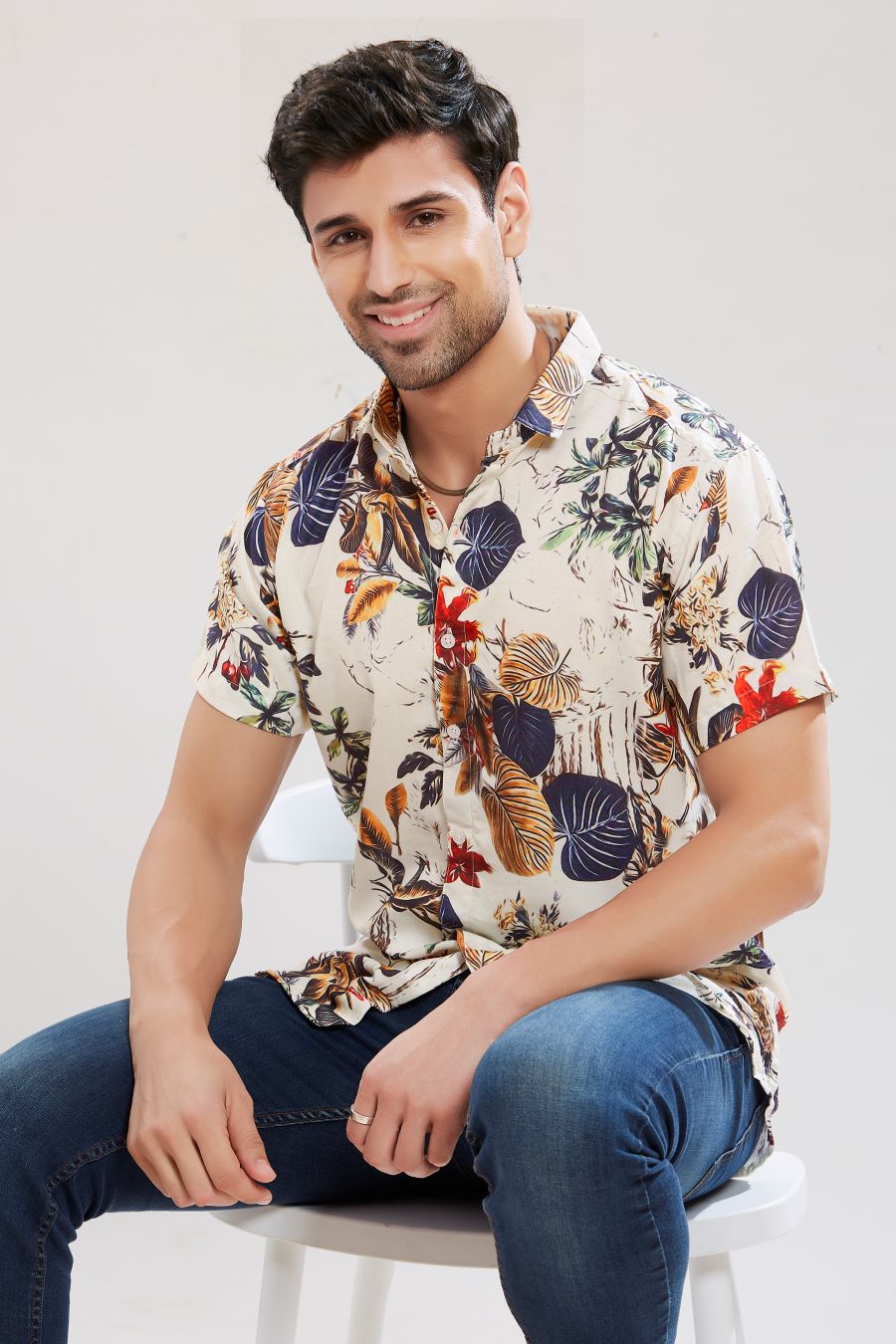 Casual Shirt, Men's Printed Shirts, Half sleeve shirt