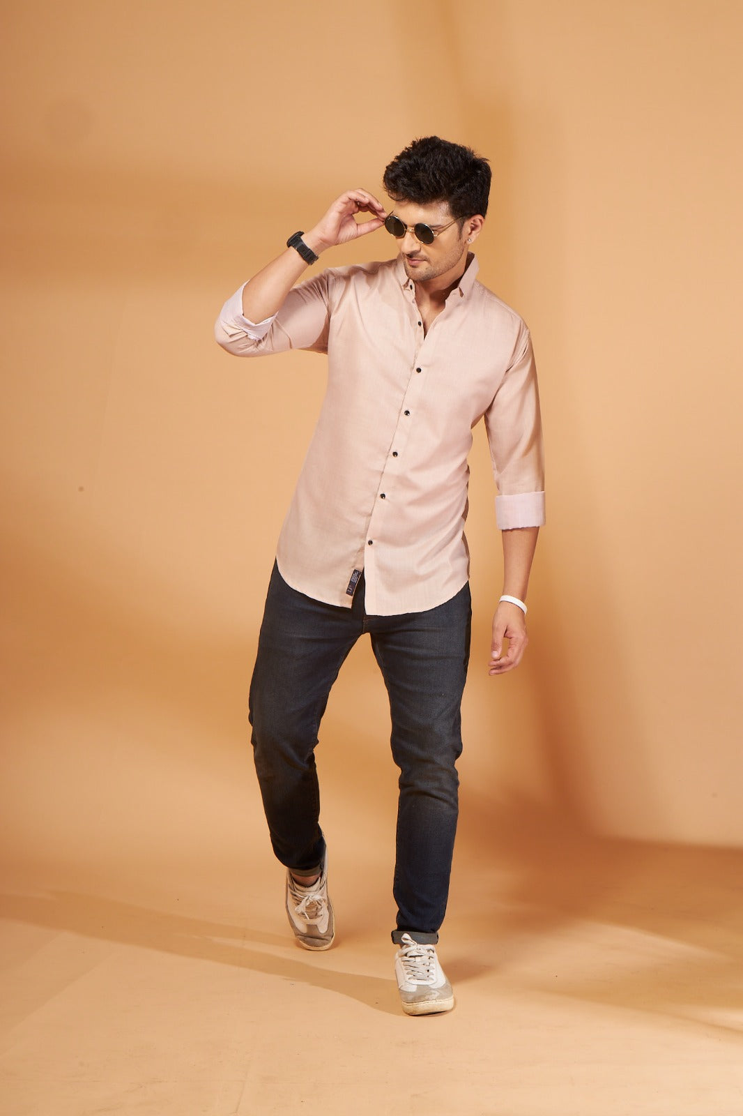 Solid Beige Color Shirt