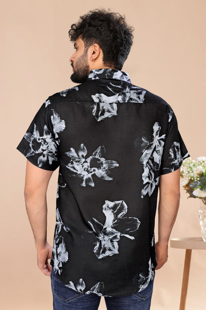 Exotic Black Casual Shirt