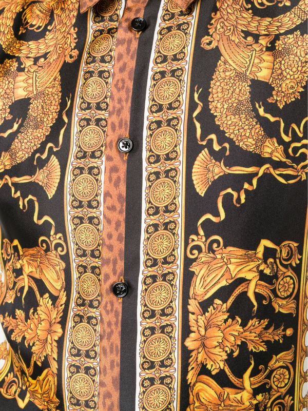 Baroque Motif Pushpa Shirt