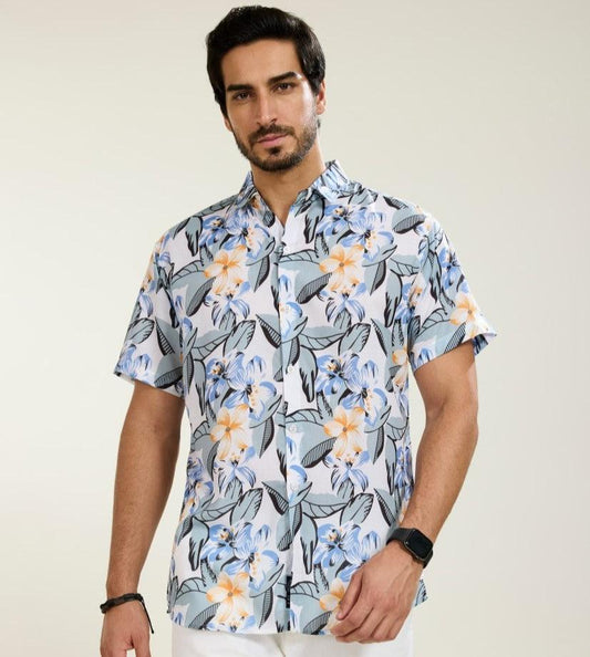 Floral Beach Shirt