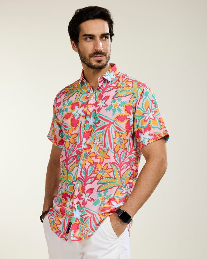 Tropical Floral Shirt