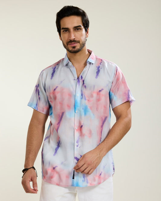 Colorful Tie-Die Shirt