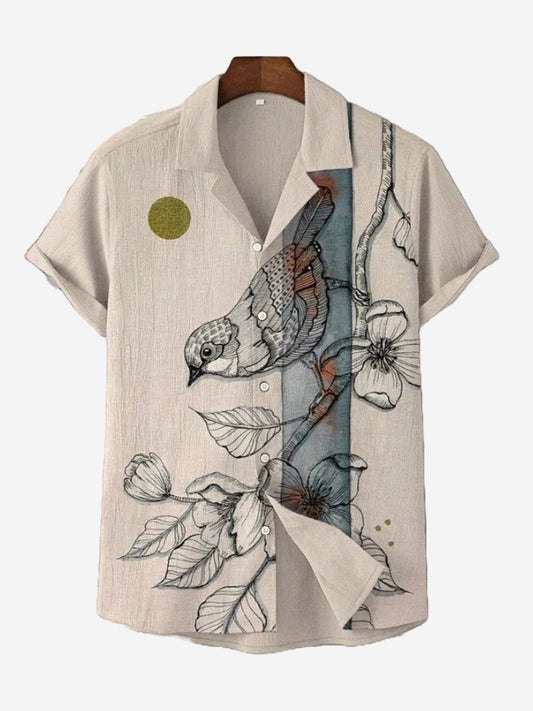 Sparrow Sketch Shirt