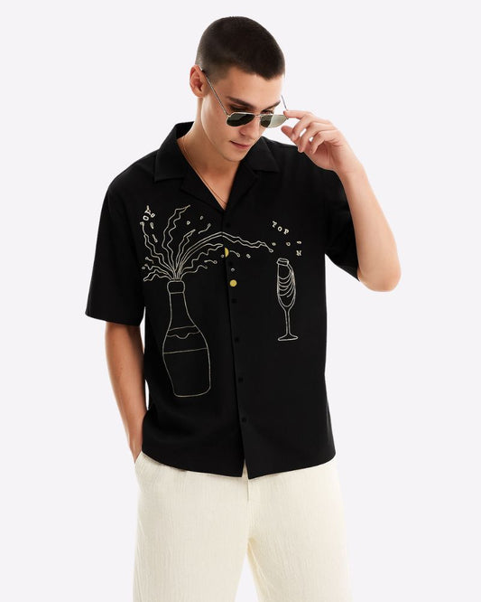 Beach Party Black Shirt