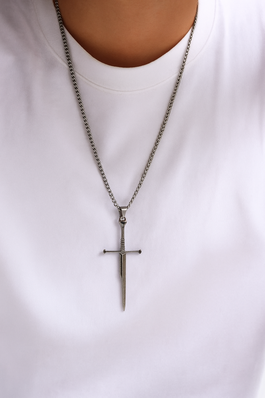 Sword Pendant With Chain