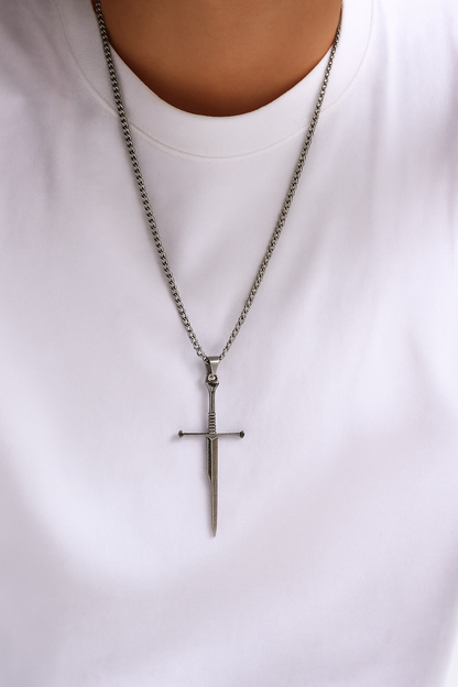 Sword Pendant With Chain