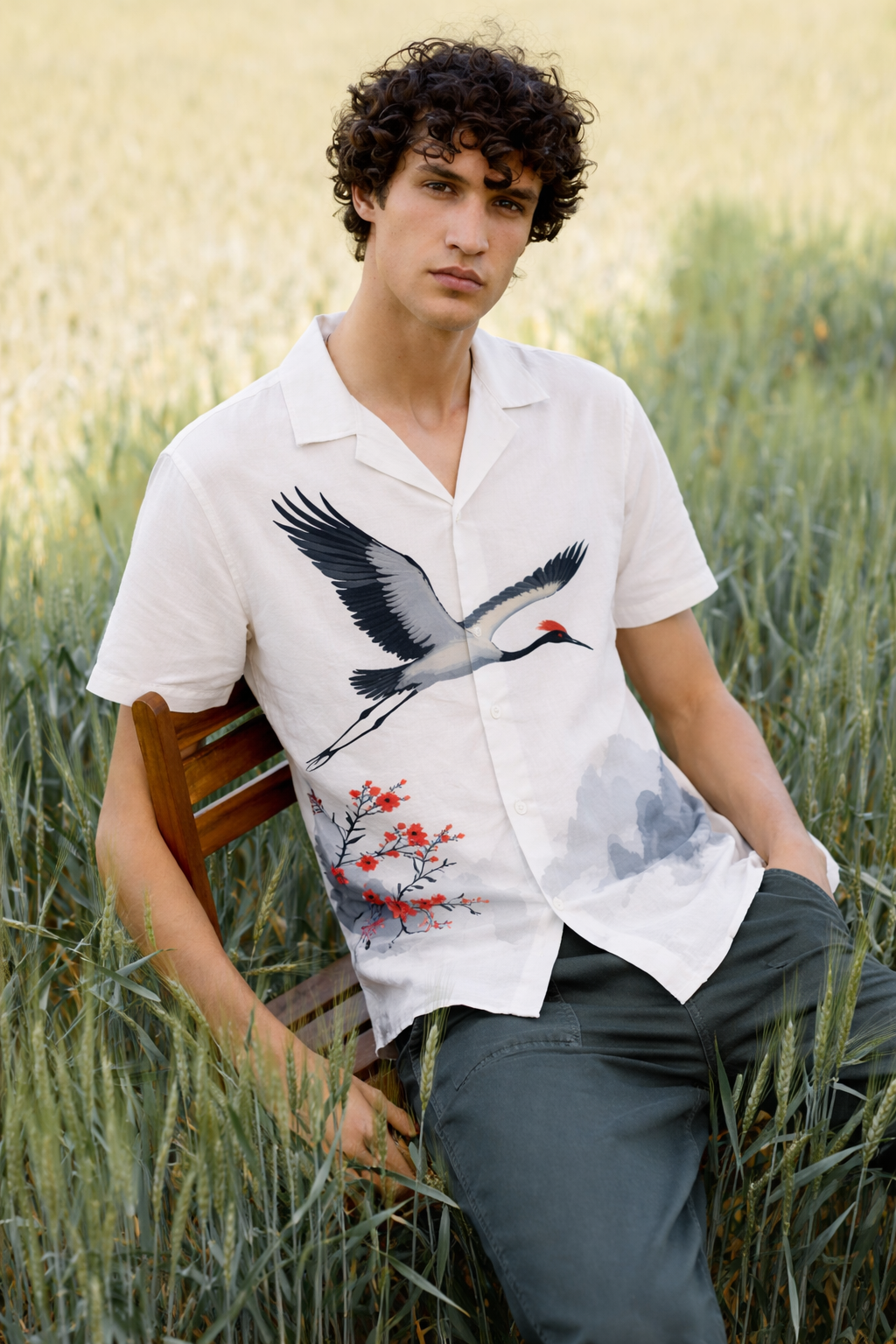 Crowned Crane Shirt