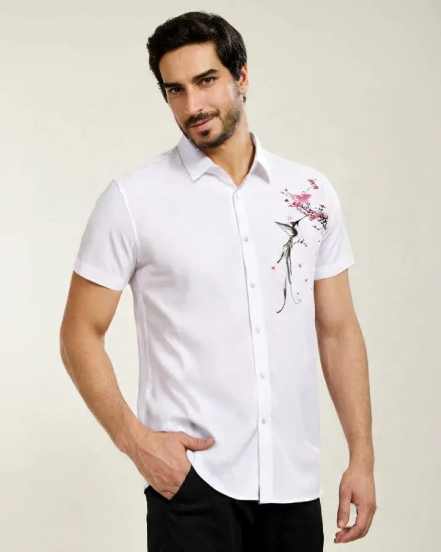 Hummingbird White Shirt