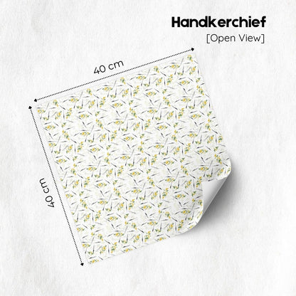 Abstract Print Handkerchief