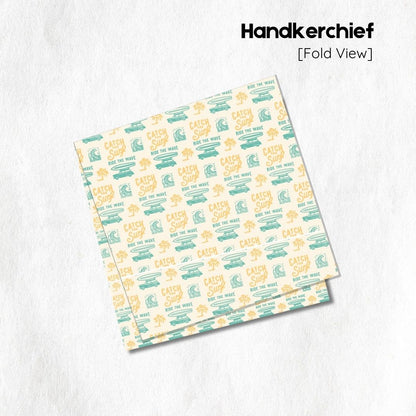 Surfing Print Handkerchief