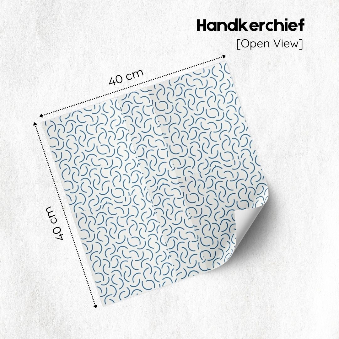 Arc Prints Handkerchief