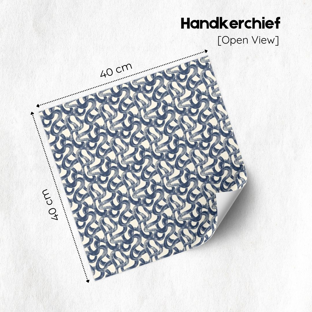 Aquatic Prints Handkerchief