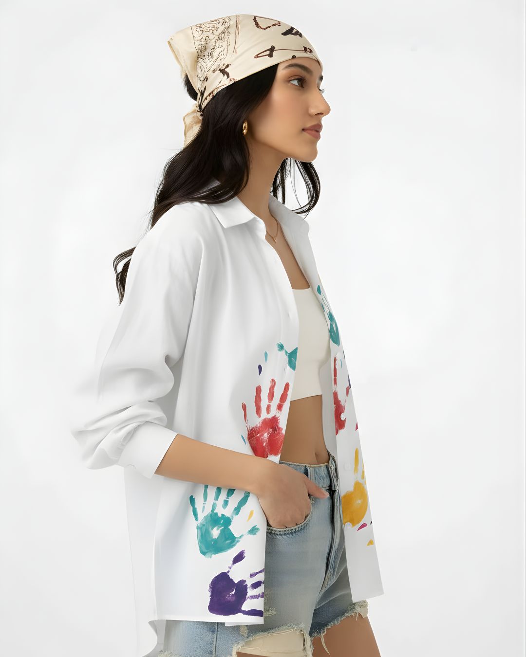 Holi Handprints Shirt
