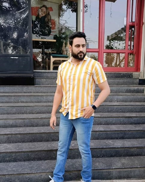 Customer Review for Bengal Yellow Stripes Shirt