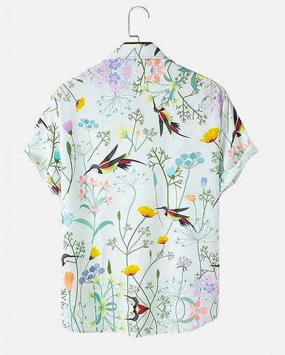 Orchid Prints Green Shirt