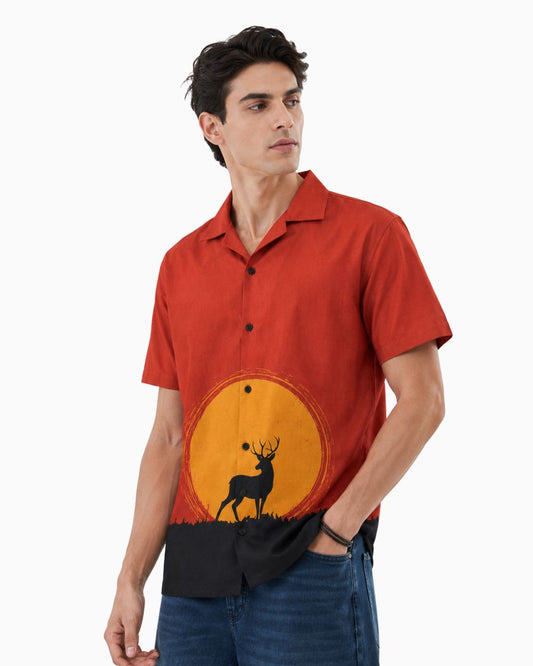Wild Red Dawn Shirt