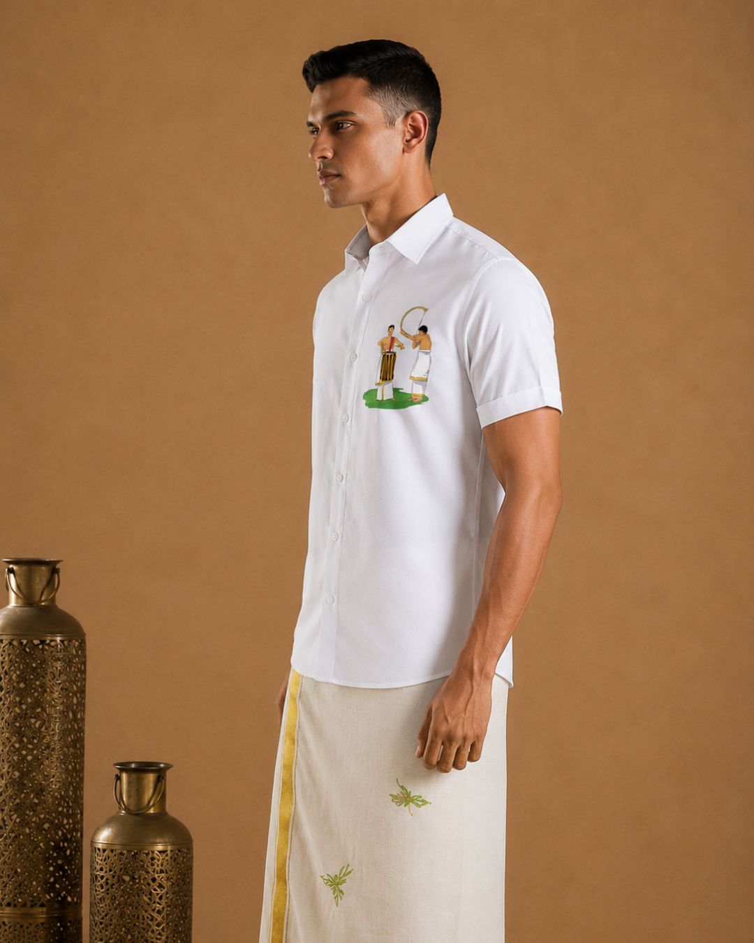 South Indian Festive Shirt