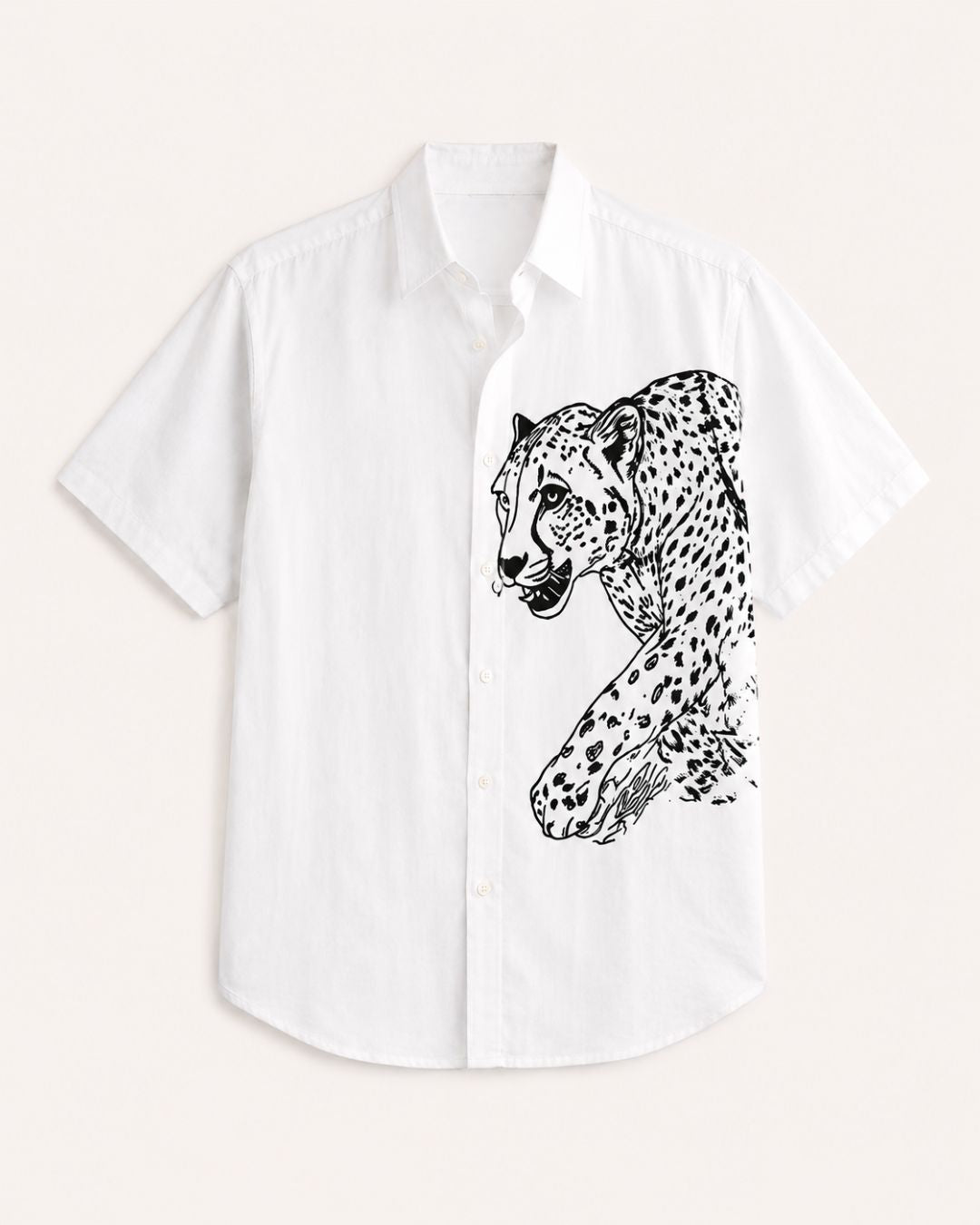 Cheetah B&W Shirt