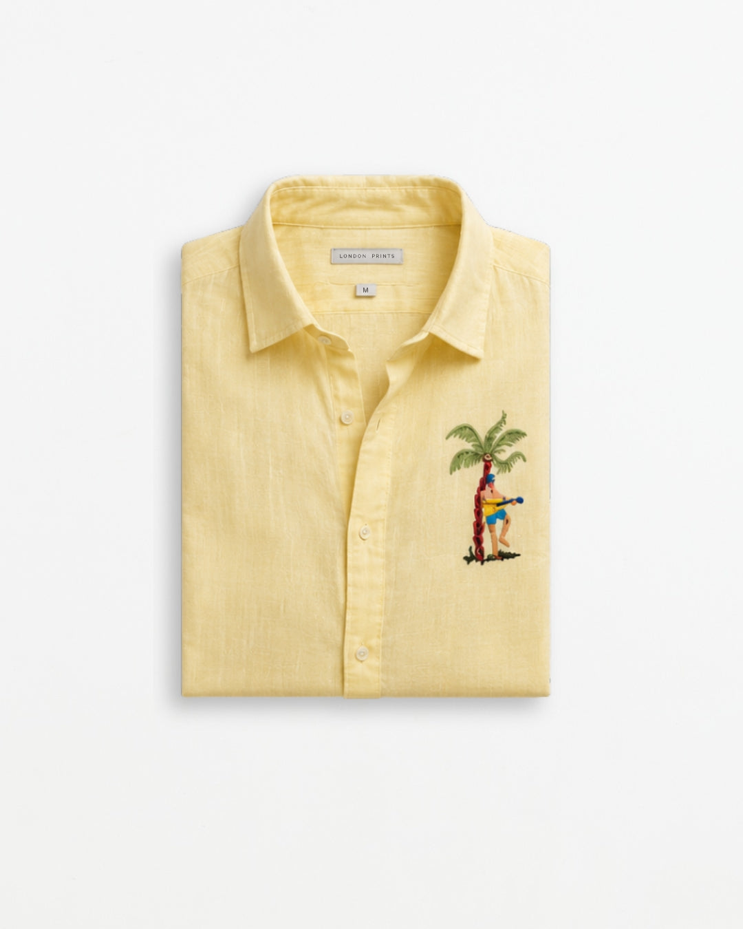 Yellow Linen Shirt