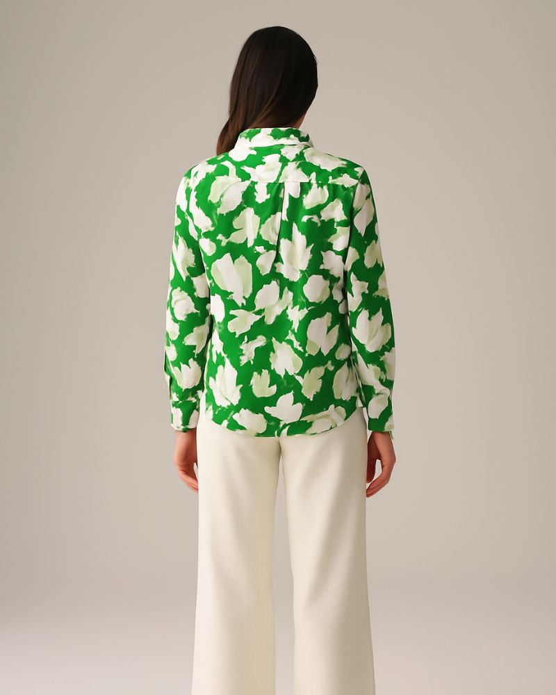 Abstract Green Shirt
