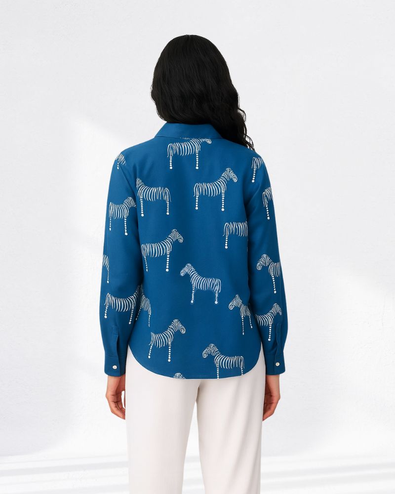 Zebra Print Shirt