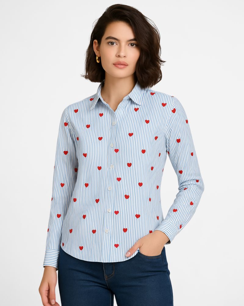 Blue Stripes Shirt