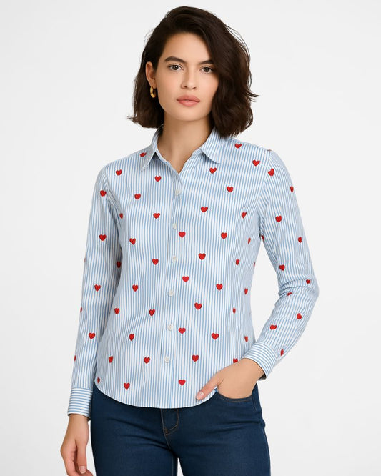 Blue Stripes Shirt