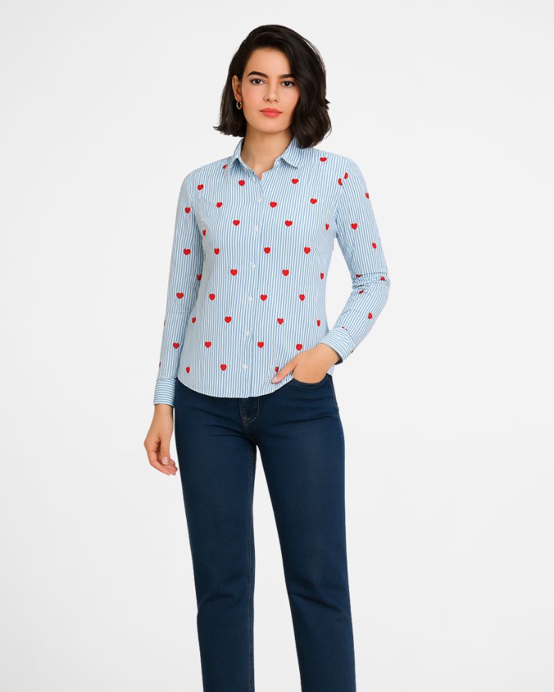 Blue Stripes Shirt