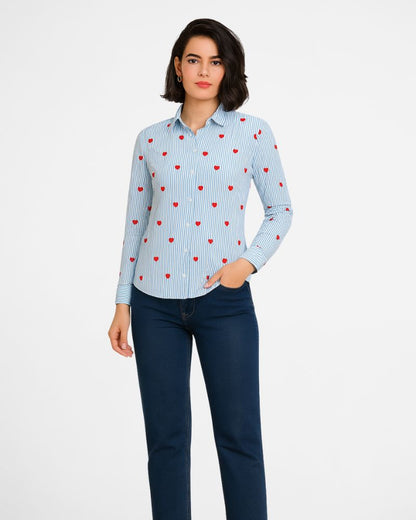 Blue Stripes Shirt