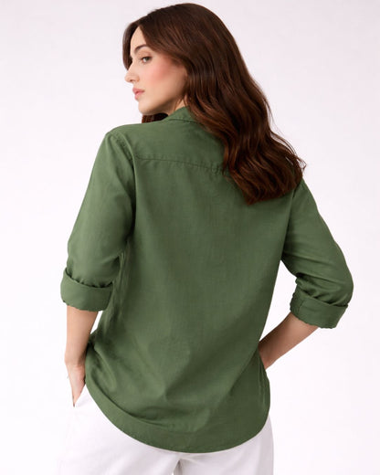 Creeper Green Women Shirt
