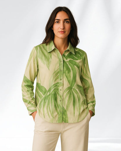 Bamboo Print Shirt