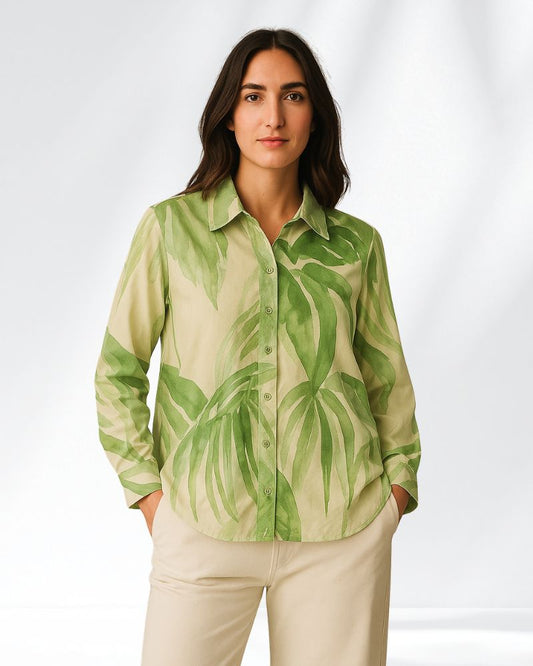Bamboo Print Shirt