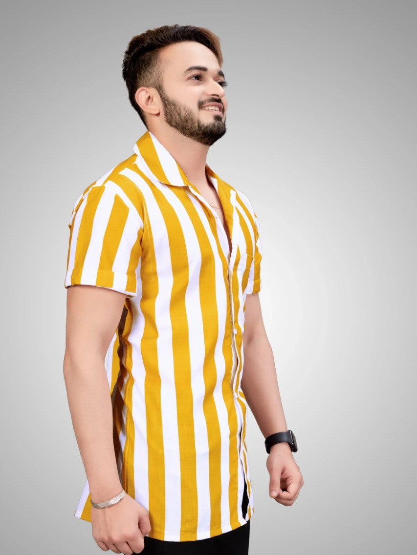 Bengal Yellow Stripes Shirt