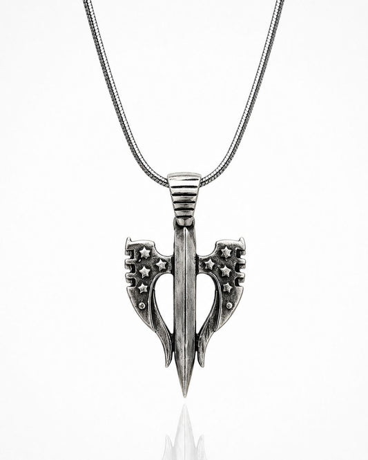 Star Blade Pendant & Chain