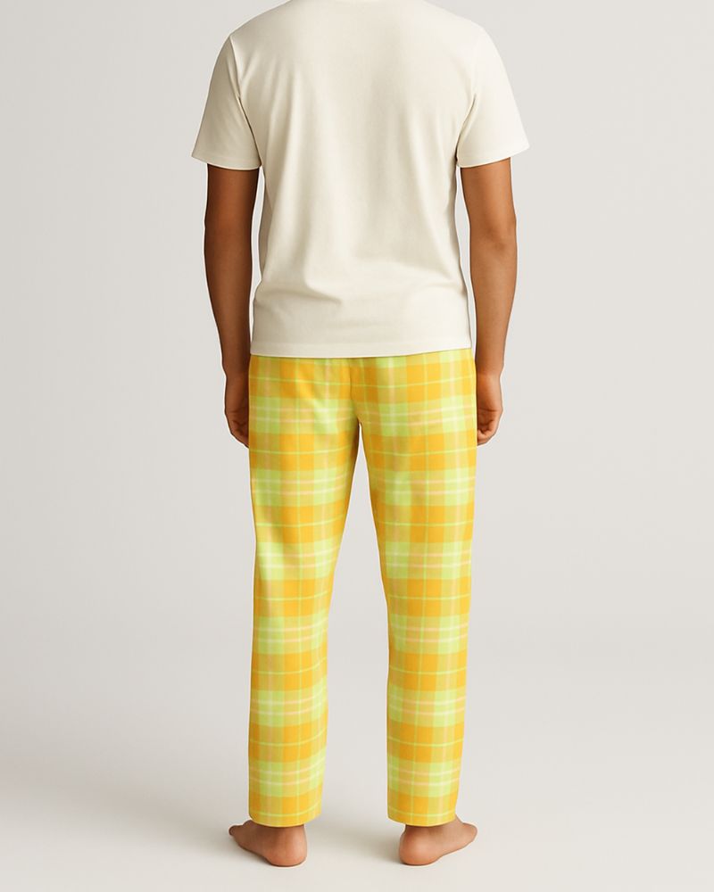 Yellow Checks Pajama