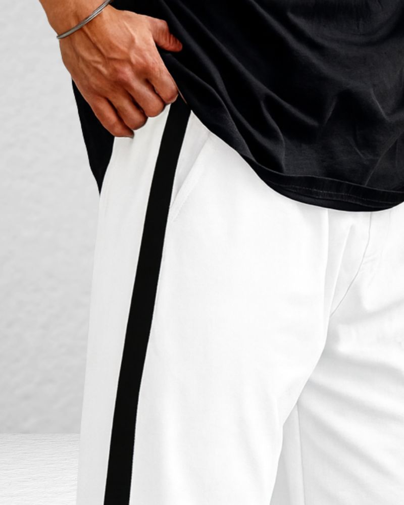 White Trackpant