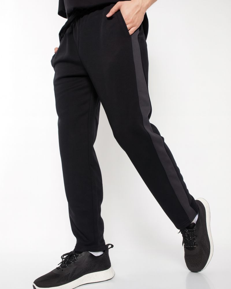 Black & Grey Trackpant
