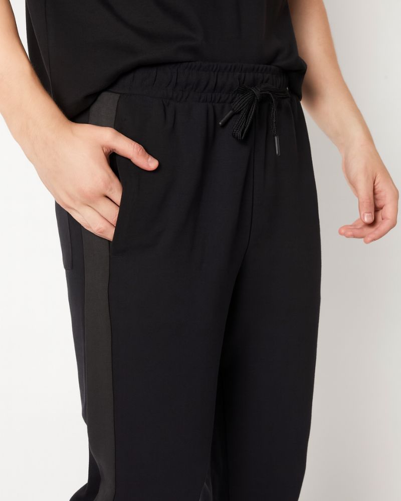 Black & Grey Trackpant