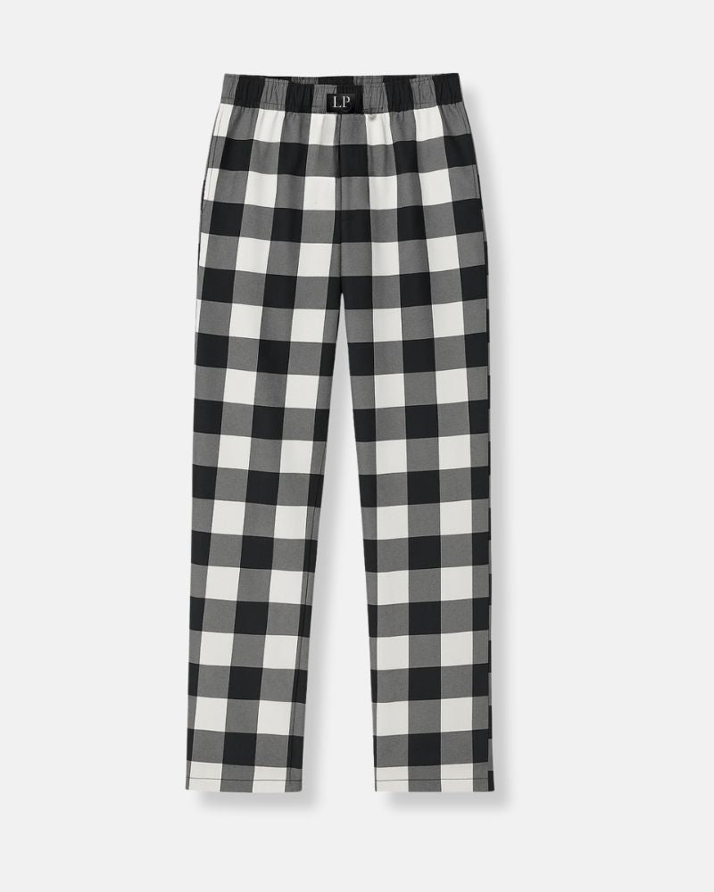 B&W Checks Pajama