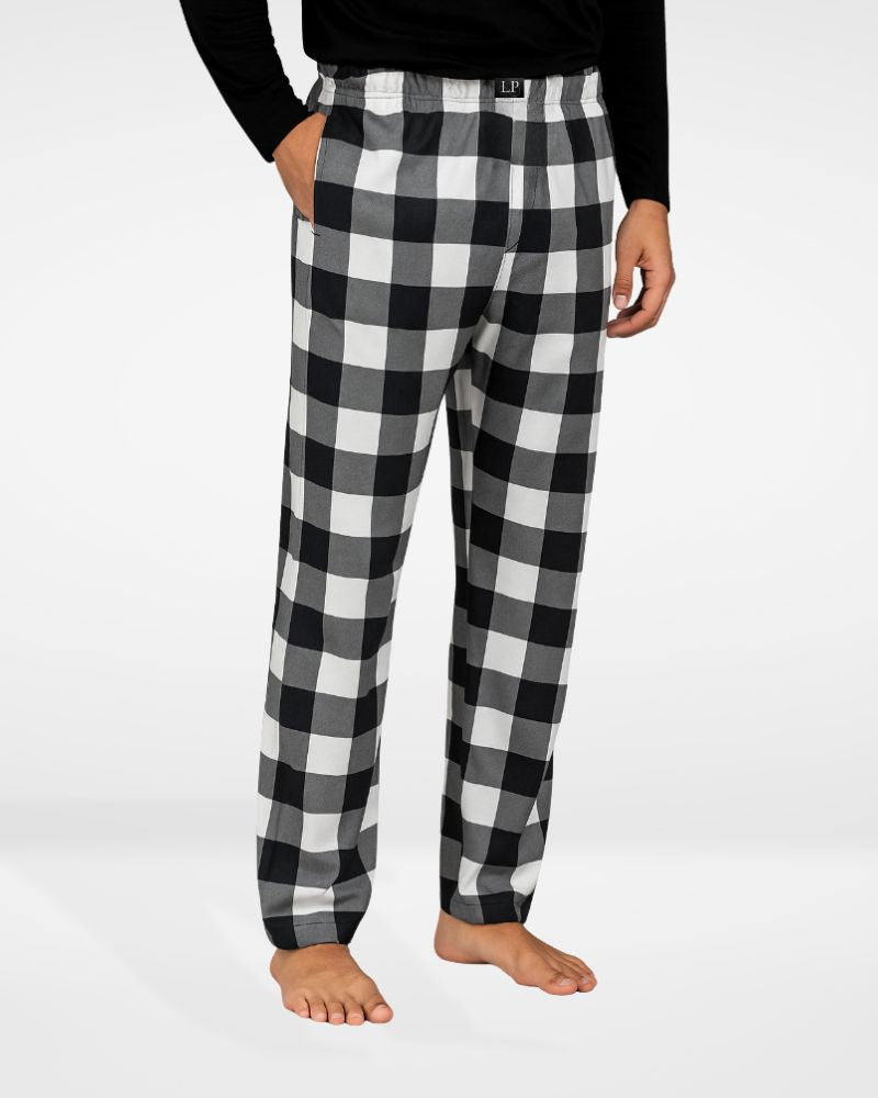 B&W Checks Pajama
