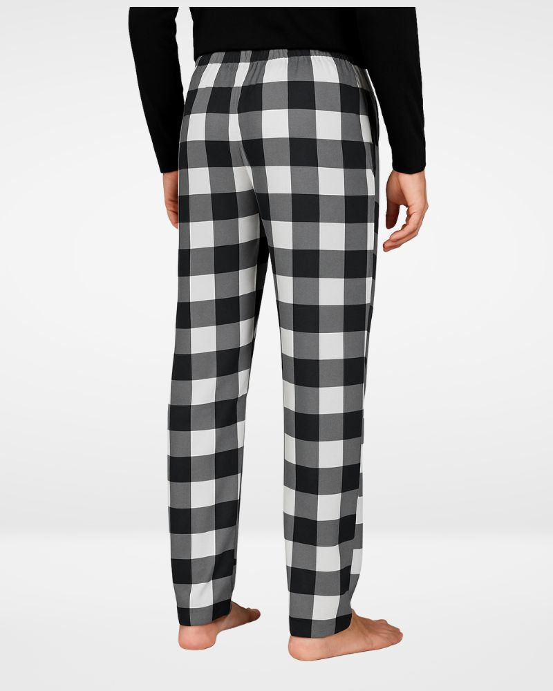 B&W Checks Pajama