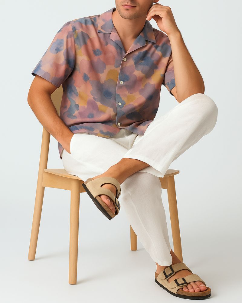 White Linen Pant