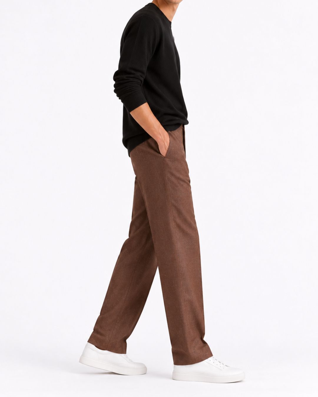 Coffee Cotton Pant