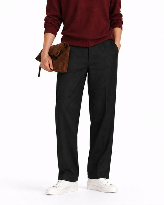Black Cotton Pant